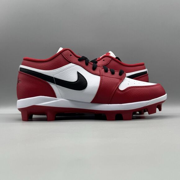 Nike Air Jordan 1 Retro MCS Low \'Chicago\' Baseball Cleats CJ8524-611 Size 11 main image 4